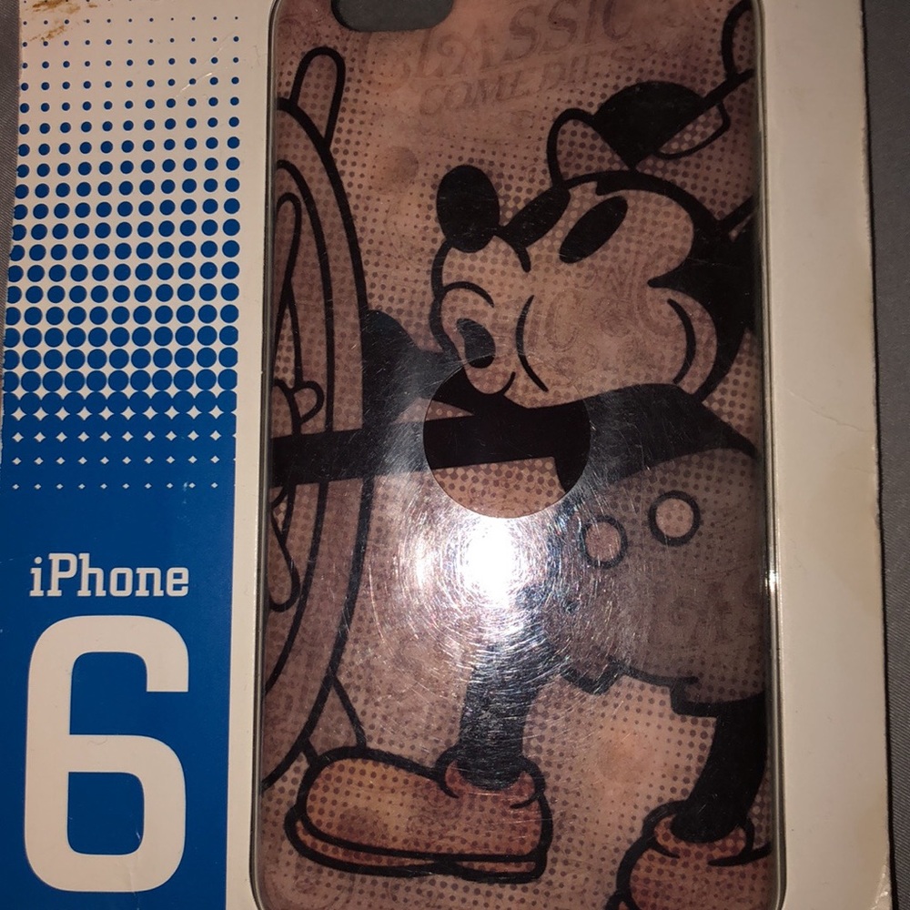 Mickey Mouse iPhone 6 Plus case from Disney Land!
